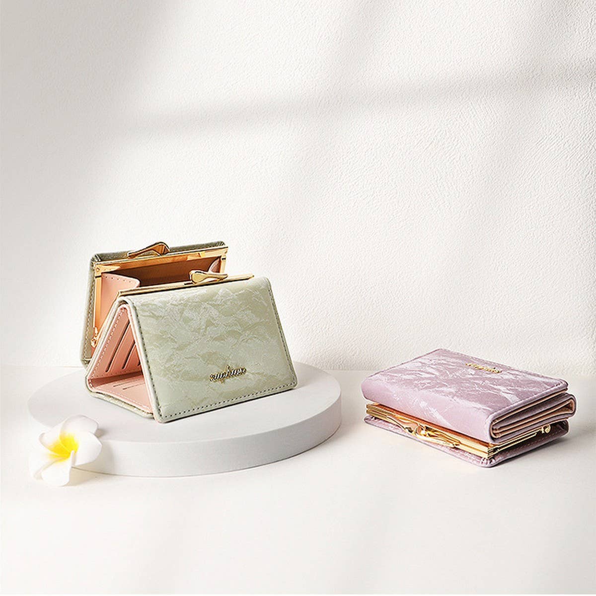 NEW SOLID COLOR SIMPLE CANDY COLOR WALLET_CWAB2568