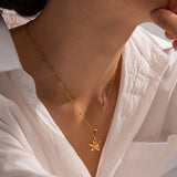 NEW VACATION LIGHT LUXURY NICHE NECKLACE_CWAJE1374