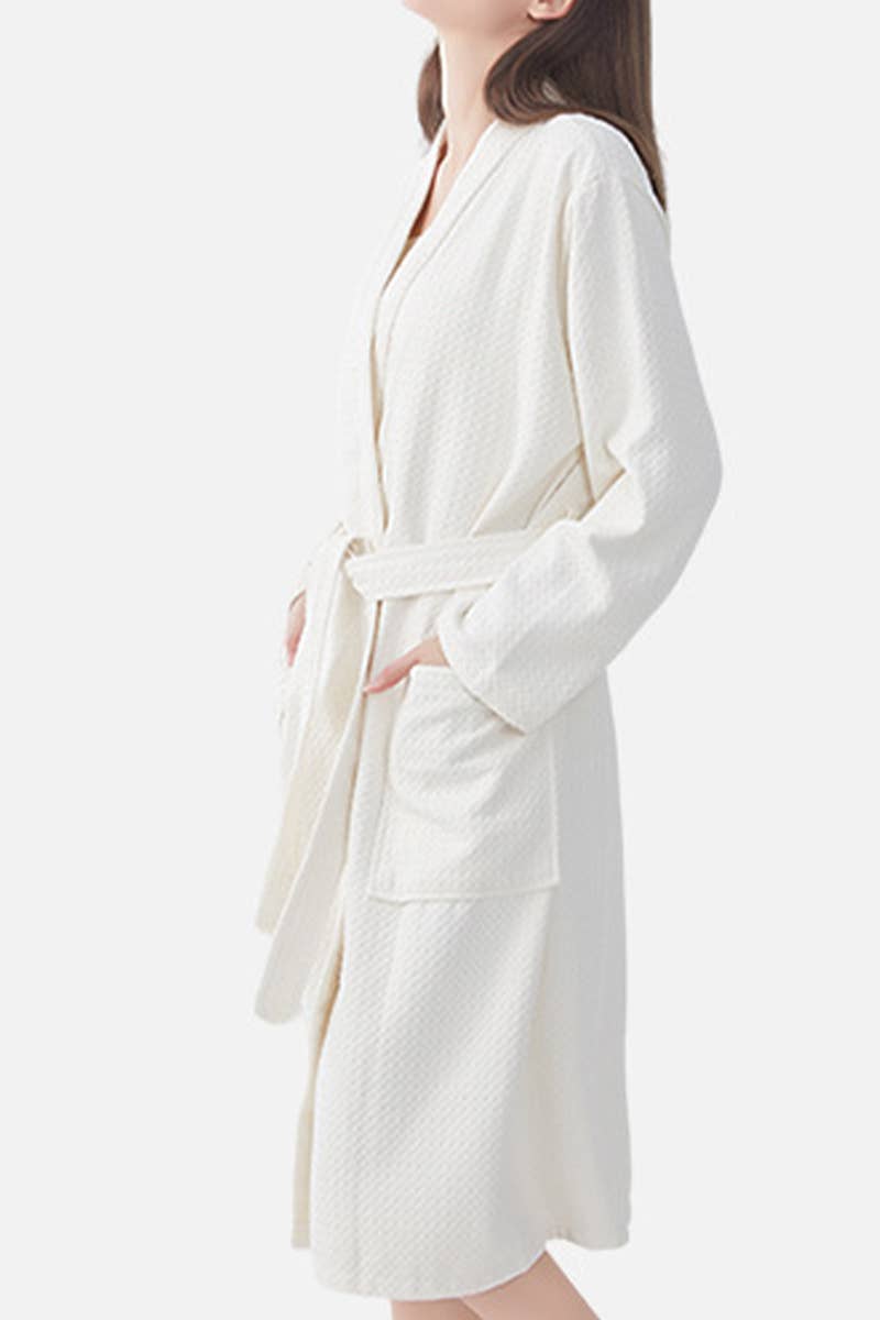 Cwmm8293_Four Seasons Solid Color Home Wear Yukata