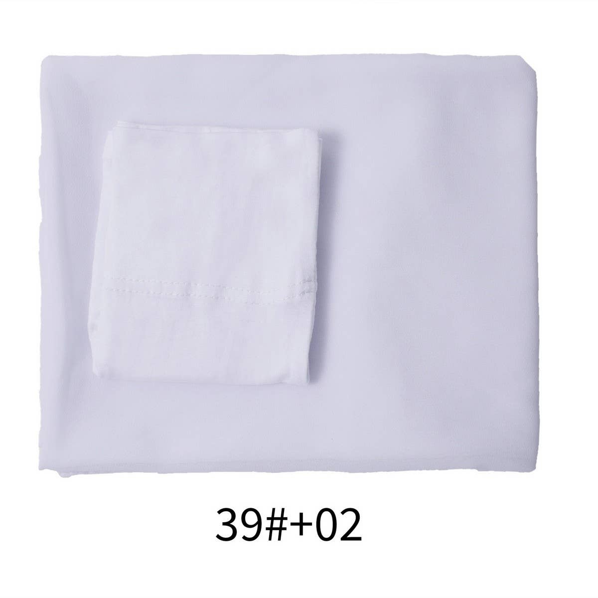 Two-Piece Chiffon Shawl And Headscarf_Cwasc2424