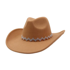 MEN WOMEN FELT COWBOY WESTERN FEDORA_CWAH04436
