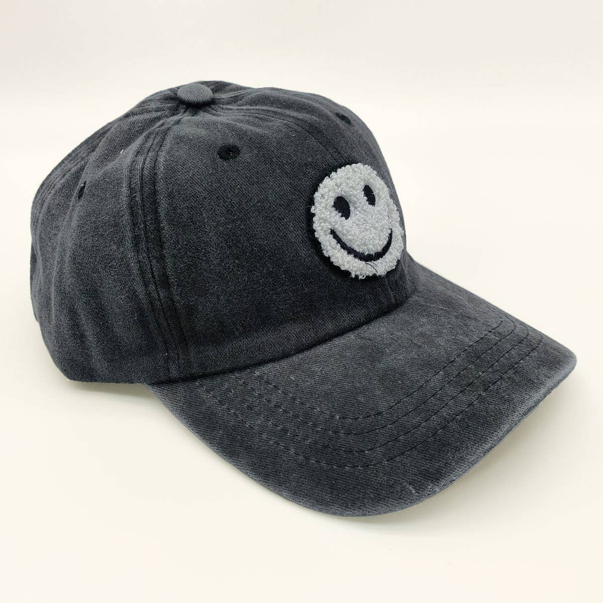 SMILEY FACE PARENT CHILD BASEBALL CAP SUN HATCWAH1241