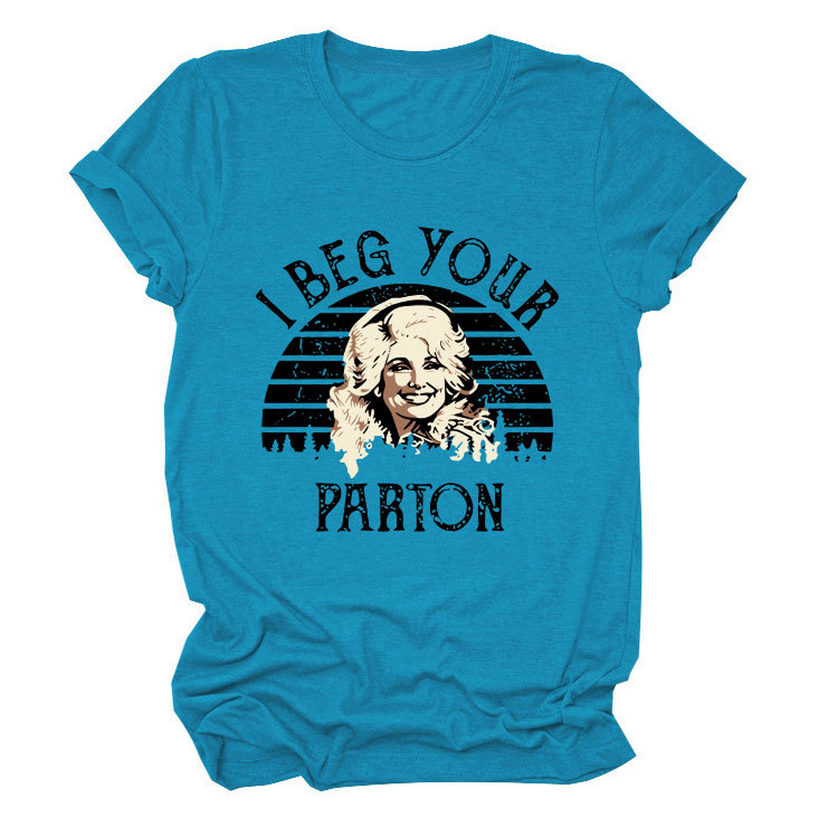 Womens Round Ne Casual Tee, Veryday Look_Cwtts1472