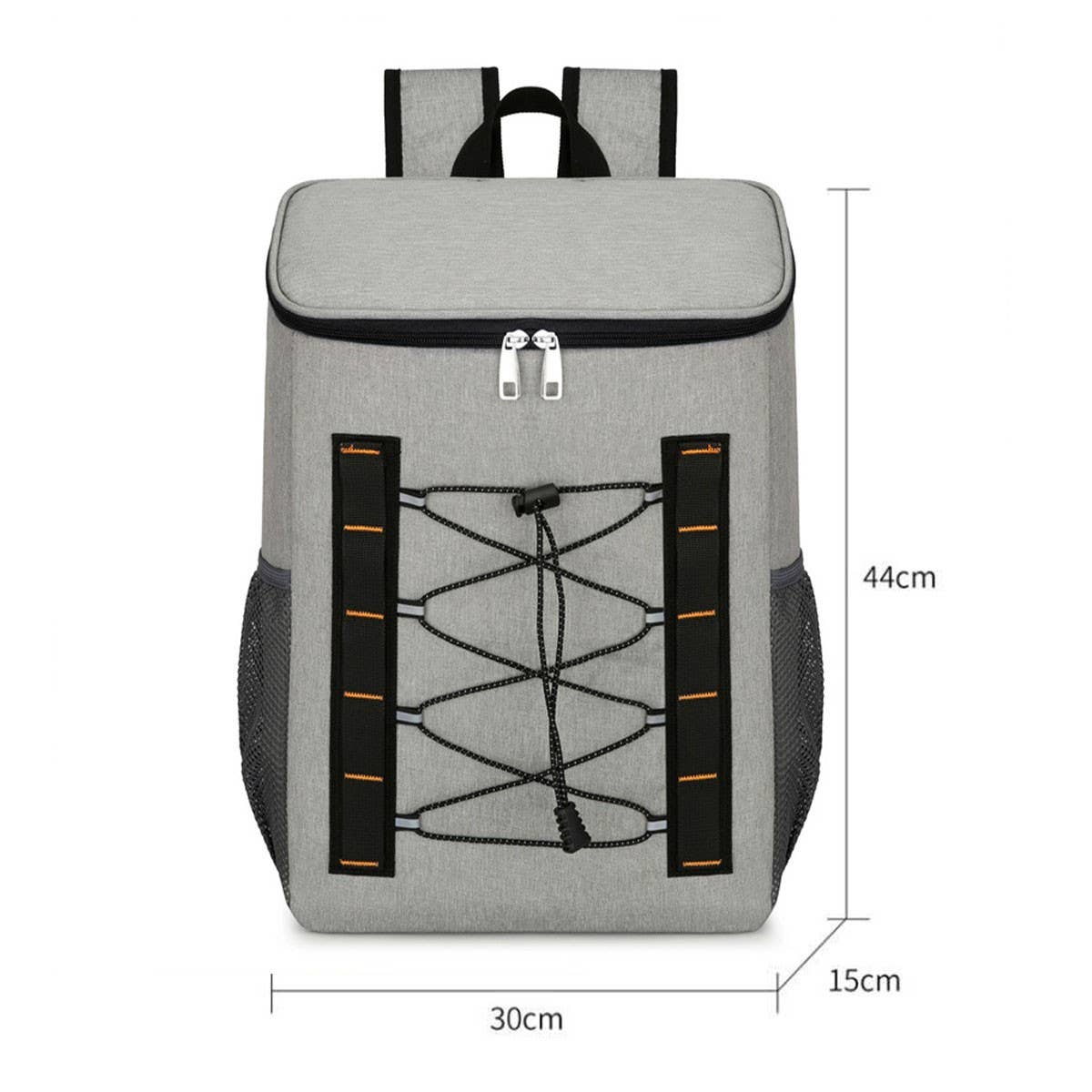 LARGE INSULATED OXFORD BACKPACK WITH COOLER LINER_CWAB5436