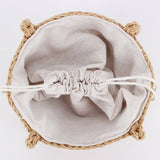 SHOULDER BAG BEACH BAGS TOTES WITH MESH_CWAB4662