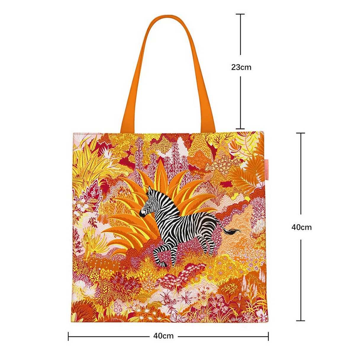 STUDENT CANVAS TOTE BAG SPACIOUS DESIGN_CWAB5138