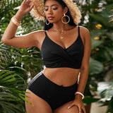 SEXY HIGH WAIST SPLIT LARGE SIZE_CWMW0232