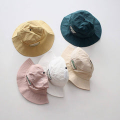 CHILDRENS LETTER QUICK DRYING HAT BUCKET HAT_CWAH2880
