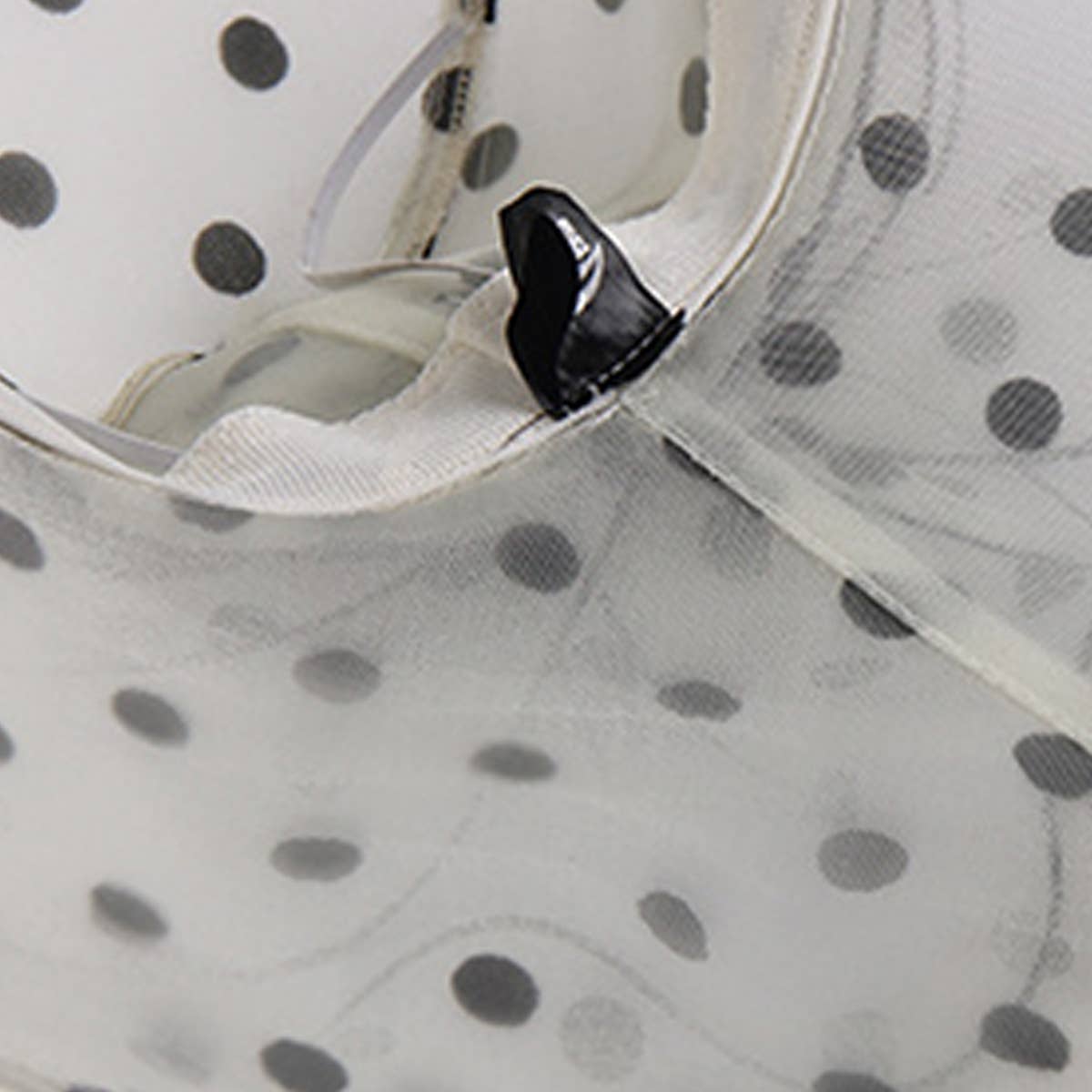 Women Mesh Wavy Edge Beach Sun Hat_Cwah1209