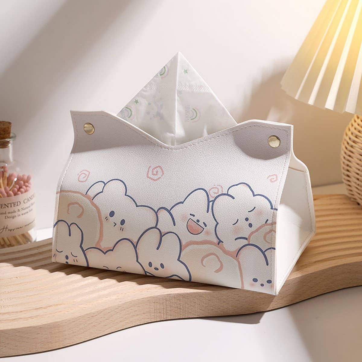 NEW HOUSEHOLD CUTE CARTOON RABBIT TISSUE BOX_CWMM2243