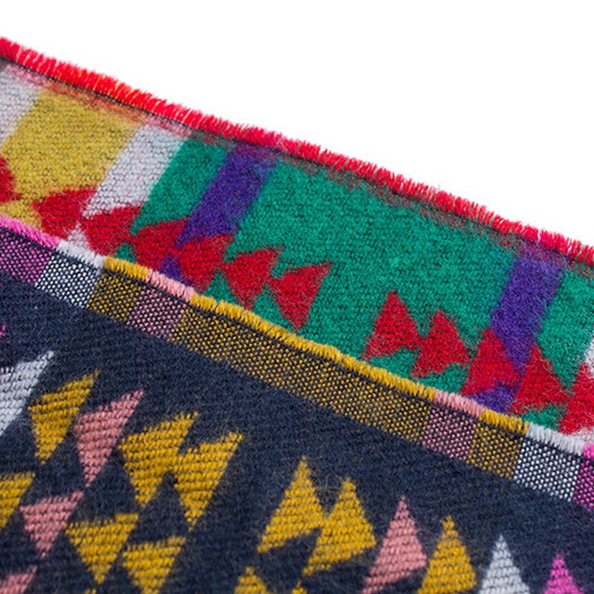 HORN BUTTON BOHEMIAN HOODED CAPE SHAWL_CWASC1201