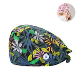PRINTED SURGICAL CAP SCRUB CAP COTTON NURSE CAP_CWAH3378