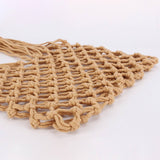 MESH HOLLOW HAND HELD WOVEN BEACH BAG_CWAB4670