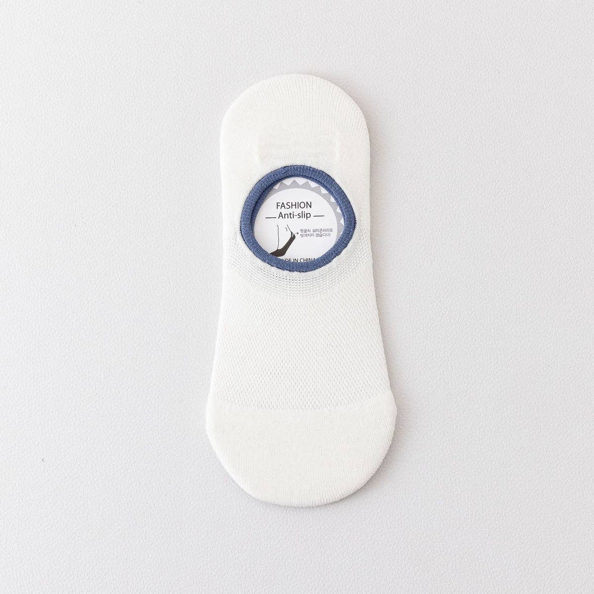 Versatile Solid Color Cotton Invisible Socks_Cwms2030