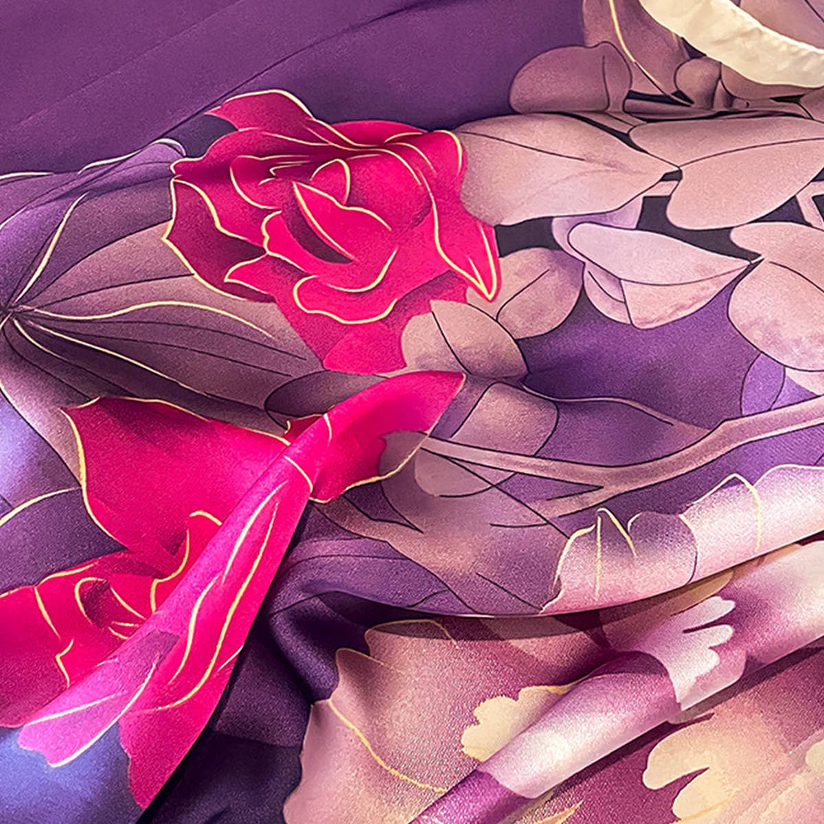 SATIN SCARF FOR SUN PROTECTION BEACH WRAP_CWASC0531