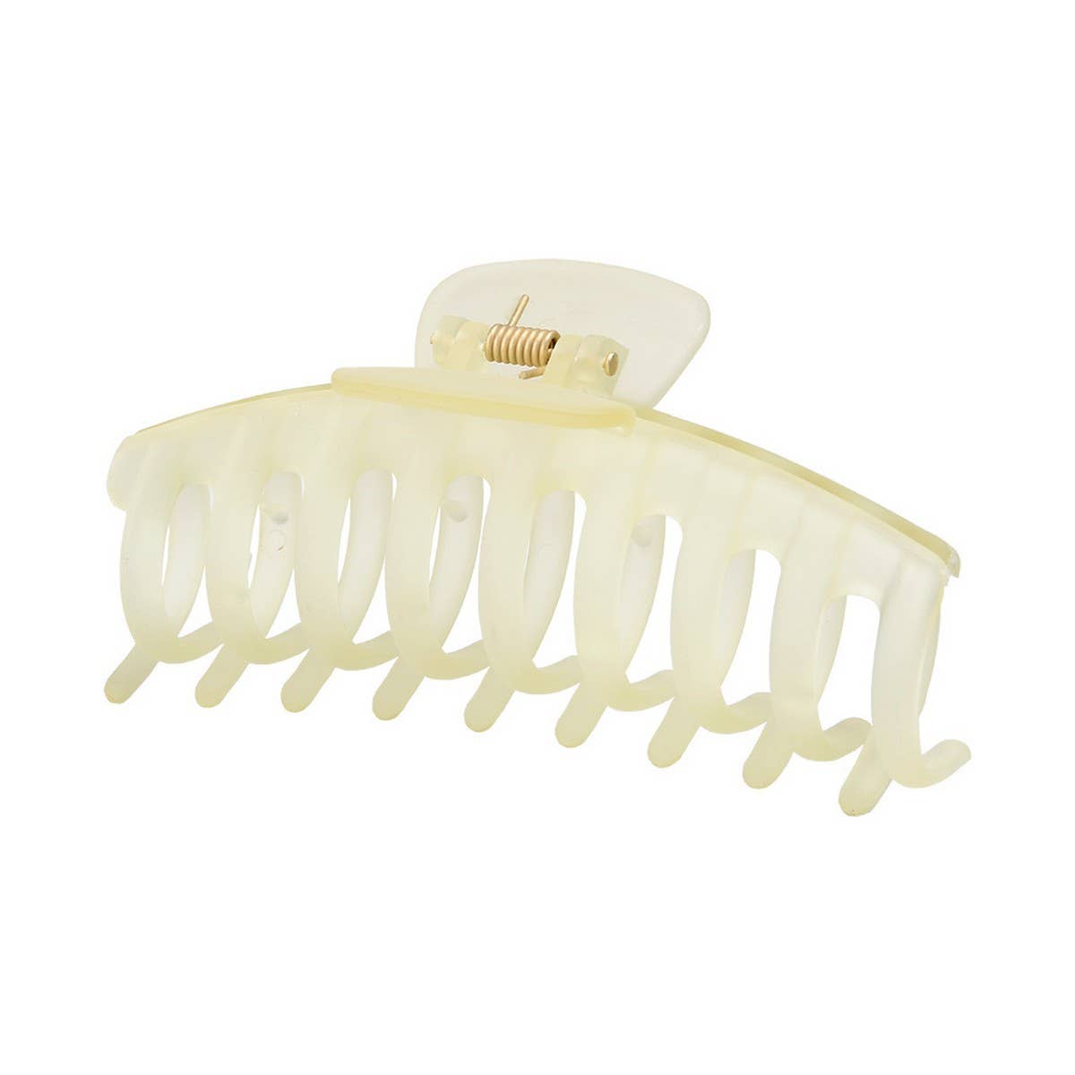 4.3" Matte Ps Plastic Hair Claw Clip, Strong Hold_Cwaha08207