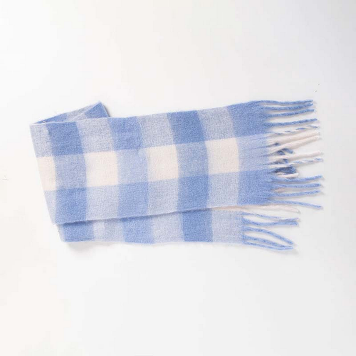 COLORFUL TARTAN SCARF COZY THICK WINTER WRAP_CWASC2693