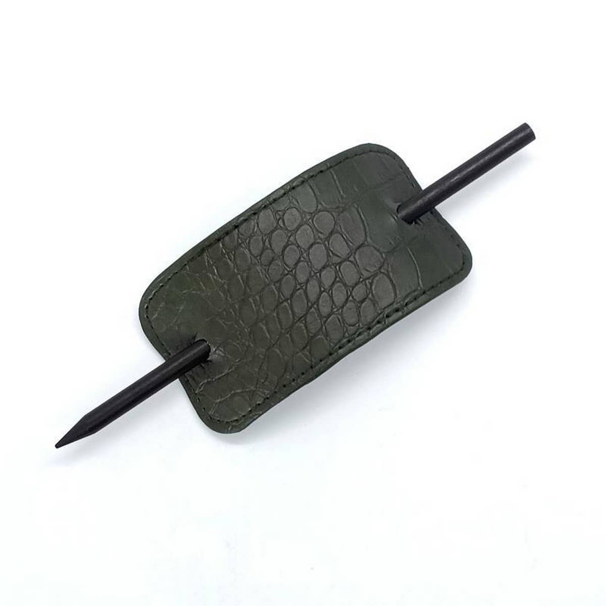 ELEGANT VINTAGE CROC PATTERN HAIR STICK_CWAHA6384