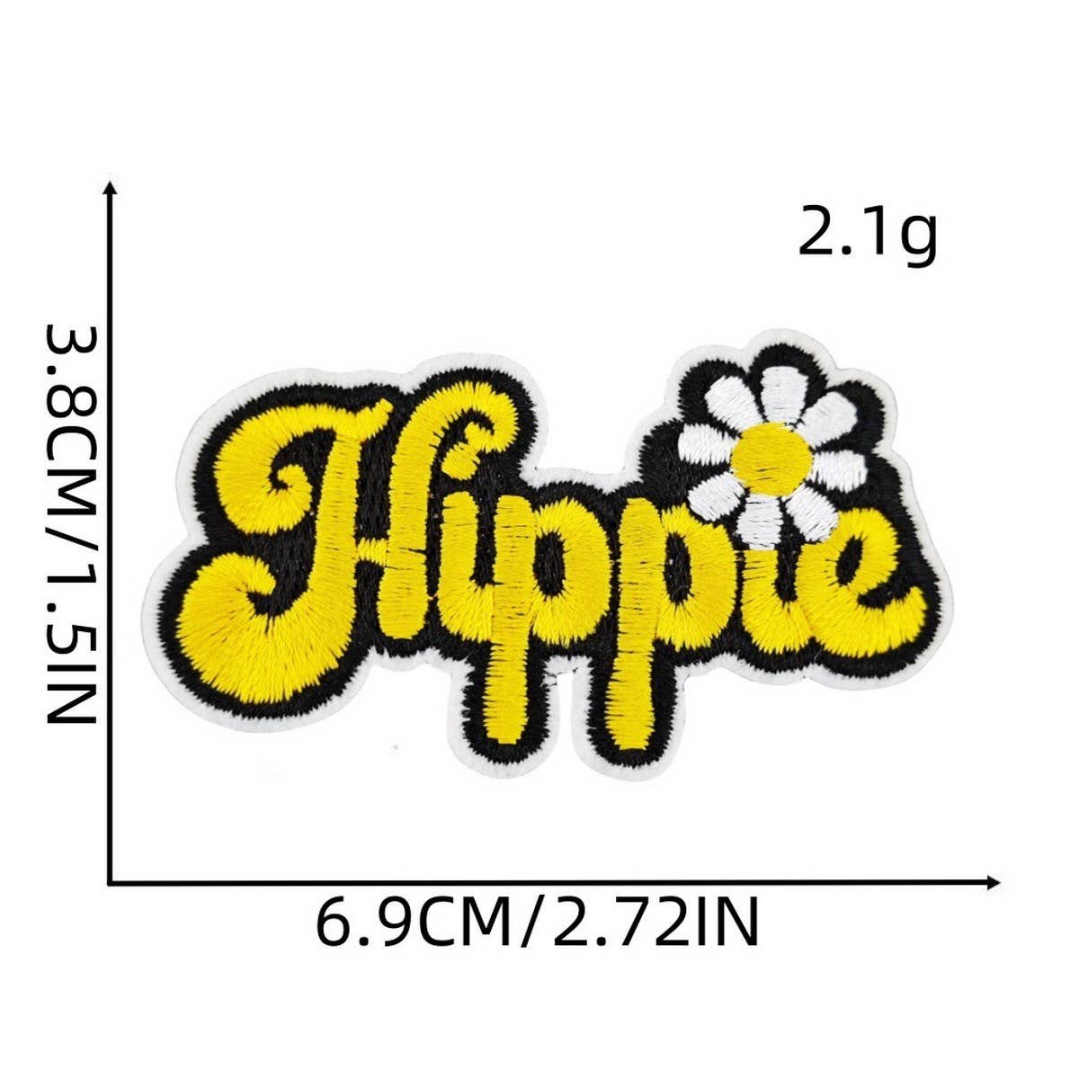 GRAFFITI DECORATED SUITCASE EMBROIDERED PATCH_CWMM4045