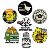 CARTOON CREATIVE BADGE EMBROIDERY PATCH_CWMM4068