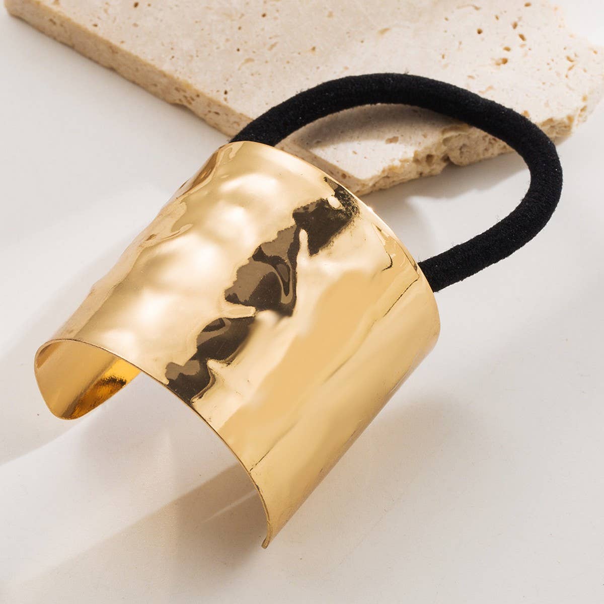 GEOMETRIC METAL HAIR TIE FOR HIGH PONYTAIL STYLE_CWAHA6233