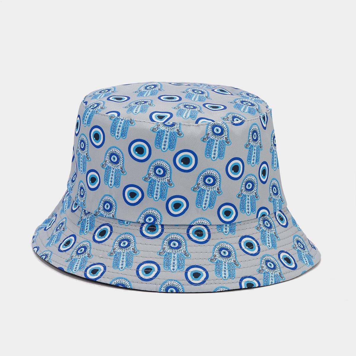 RETRO FULL PRINT DOUBLE SIDED BUCKET HAT_CWAH1650