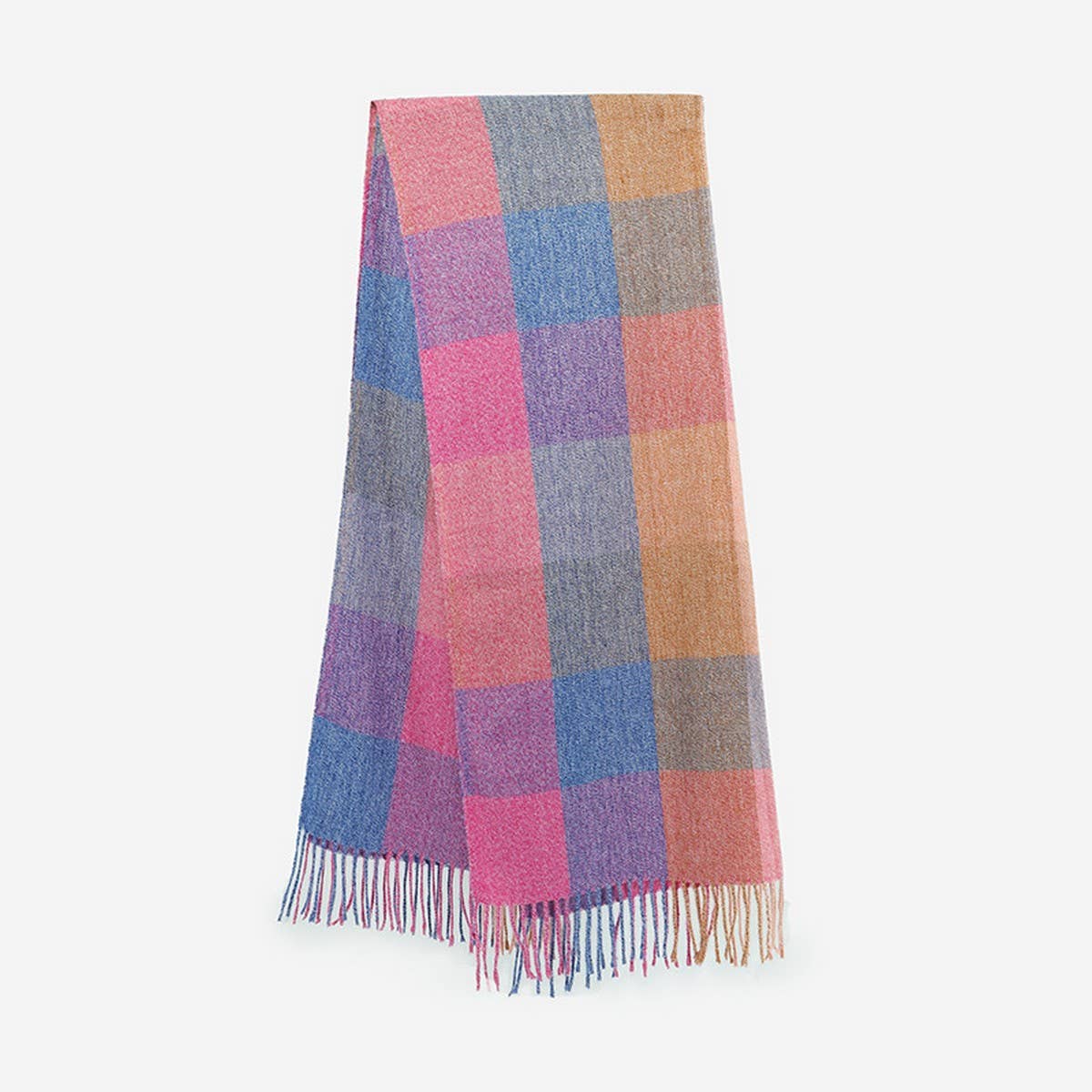 PLAID SCARF UNISEX THICK WARM WINTER SHAWL_CWASC1096