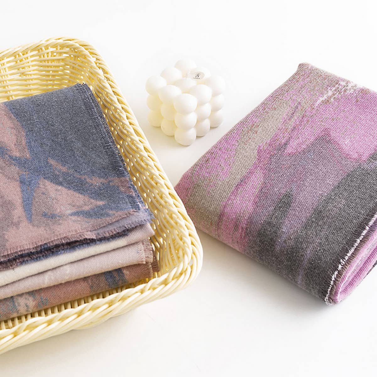 ETHNIC WAVE PATTERN SCARF SOFT WINTER WRAP_CWASC0469