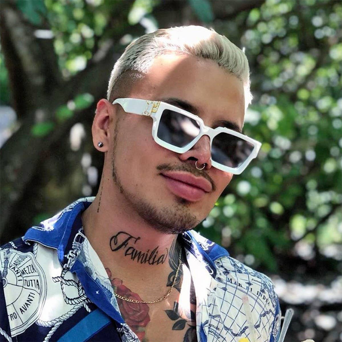 LARGE FRAME SUNGLASSES FASHION SUNGLASSES_CWASG0601