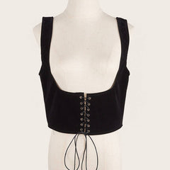 Cwabe0983_Corset With A Slim Waist And Waist Straps