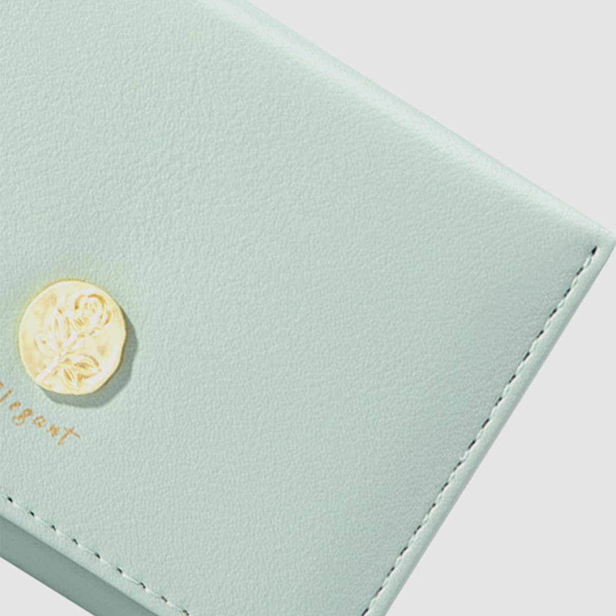 Simple Rose Design Wallet With Hand Strap_Cwab06239