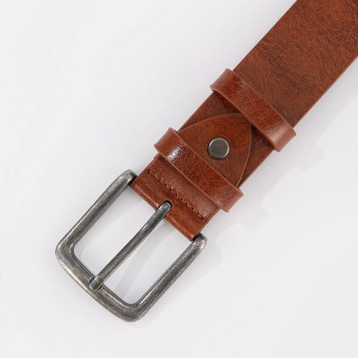 Unisex Vintage Seamless Belt For Jeans Casual Wear_Cwabe1242