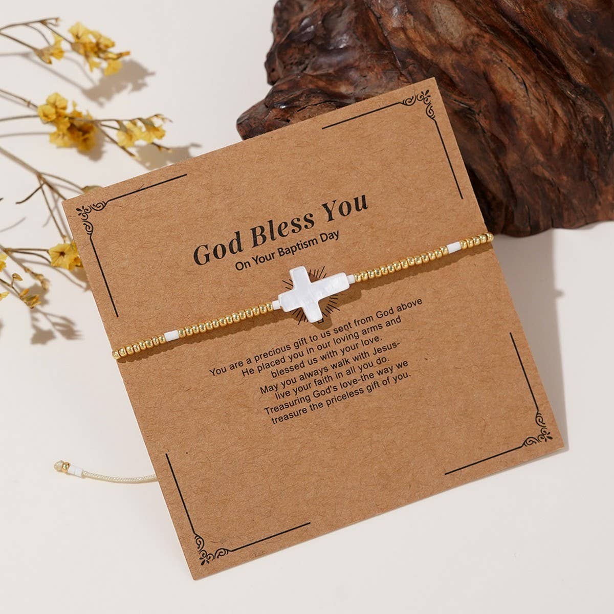 CROSS MIYUKI FINE RICE BEADS HANDMADE BRACELET_CWMM3852