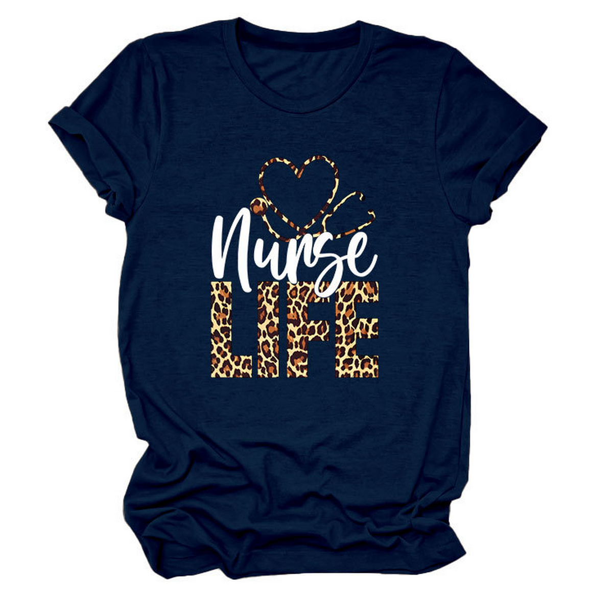 FUNNY NURSE LIFE TEE SOFT CREWNECK T SHIRT_CWTTSL0505