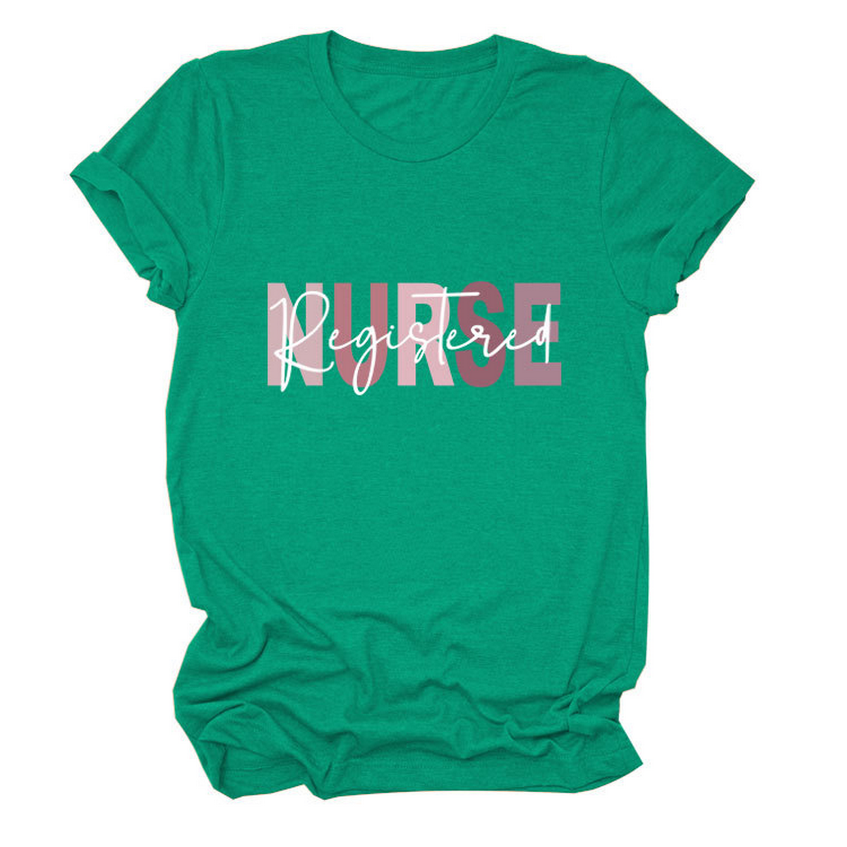 Trendy Plus Size T-Shirt For Women, Short Sleeve_Cwdsd8363