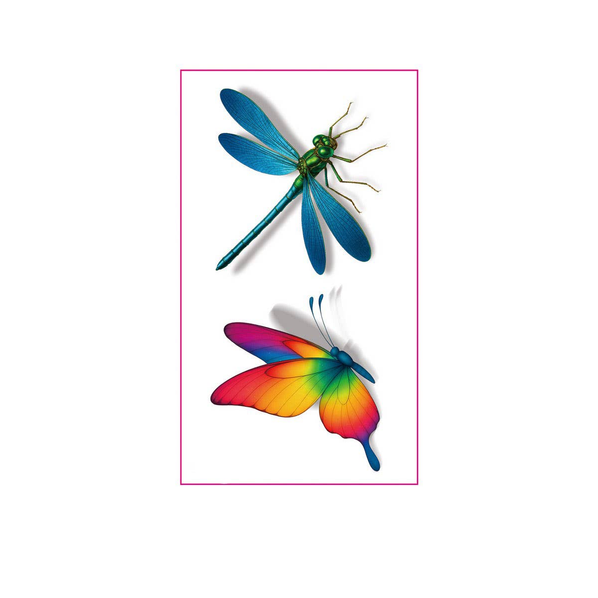 3D REALISTIC ANIMAL TATTOOS KIDS ADULTS SET_CWMM8390