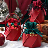 Christmas Apple Bag Pu Gift Tote Candy Box_Cuab00756