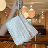 Pearl Handle Cosmetic Bag Sweet Wallet Hand Pouch_Cuab00675