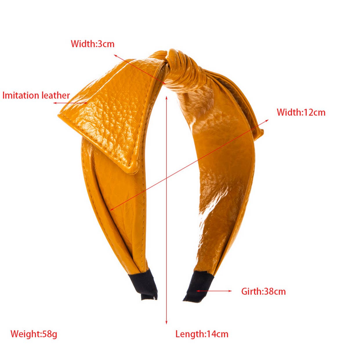 RETRO PERSONALITY BOW HEADBAND_CWAHA2134