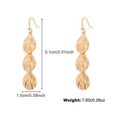 NEW UNIQUE TEXTURE NICHE EARRINGS FASHION SET_CWAJE2904