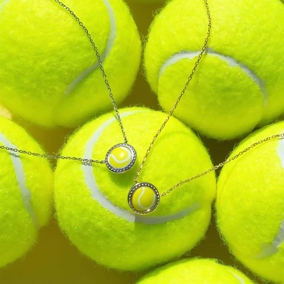 Football Basketball Small Pendants Sports Necklace_Cwmm3751