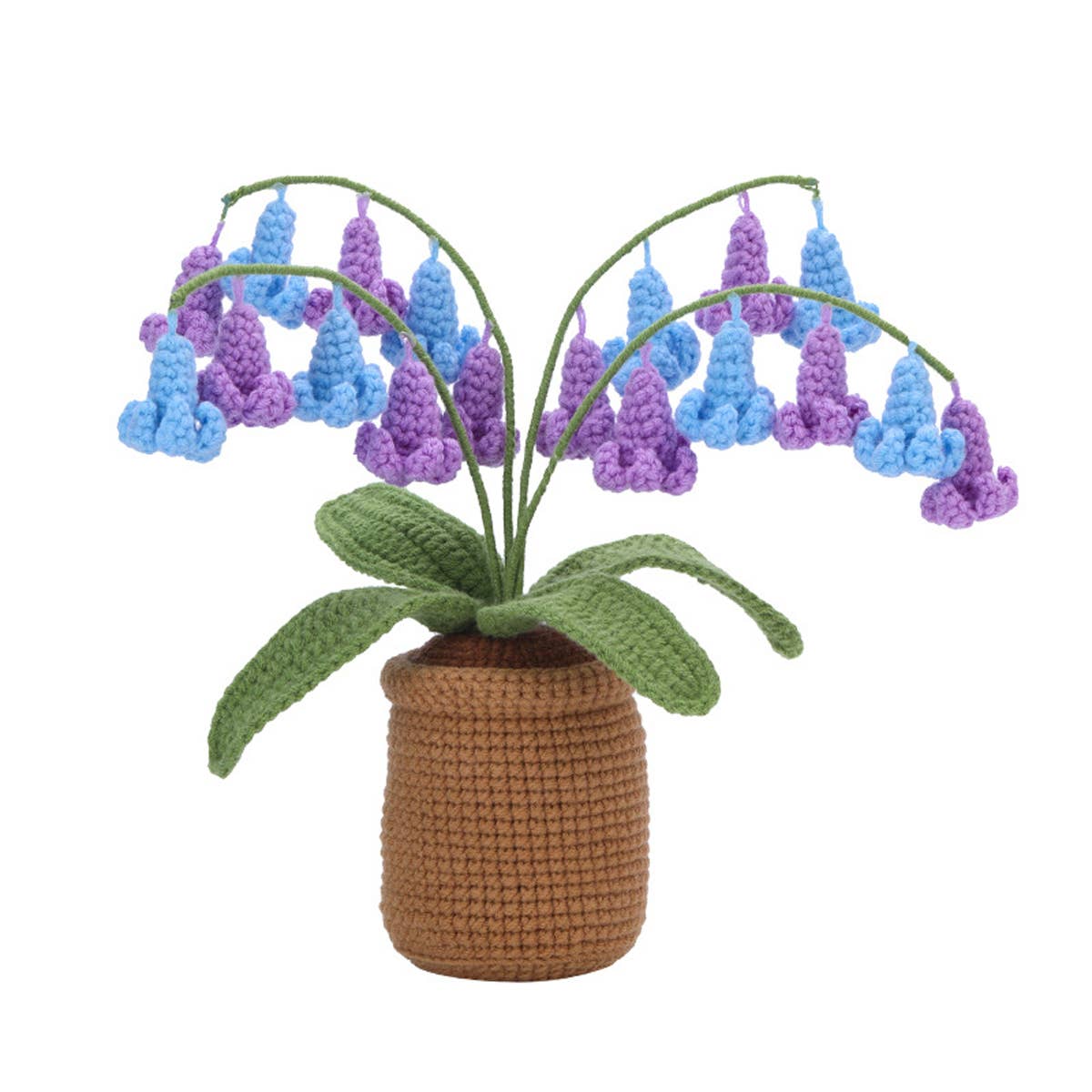 NEW BLUEBELL POTTED PLANT CROCHET MATERIAL PACKAGE_CWMM0823