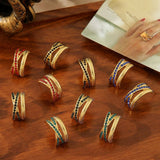 Titanium Steel Gold-Plated Inlaid Zircon Earrings_Cwmm3597