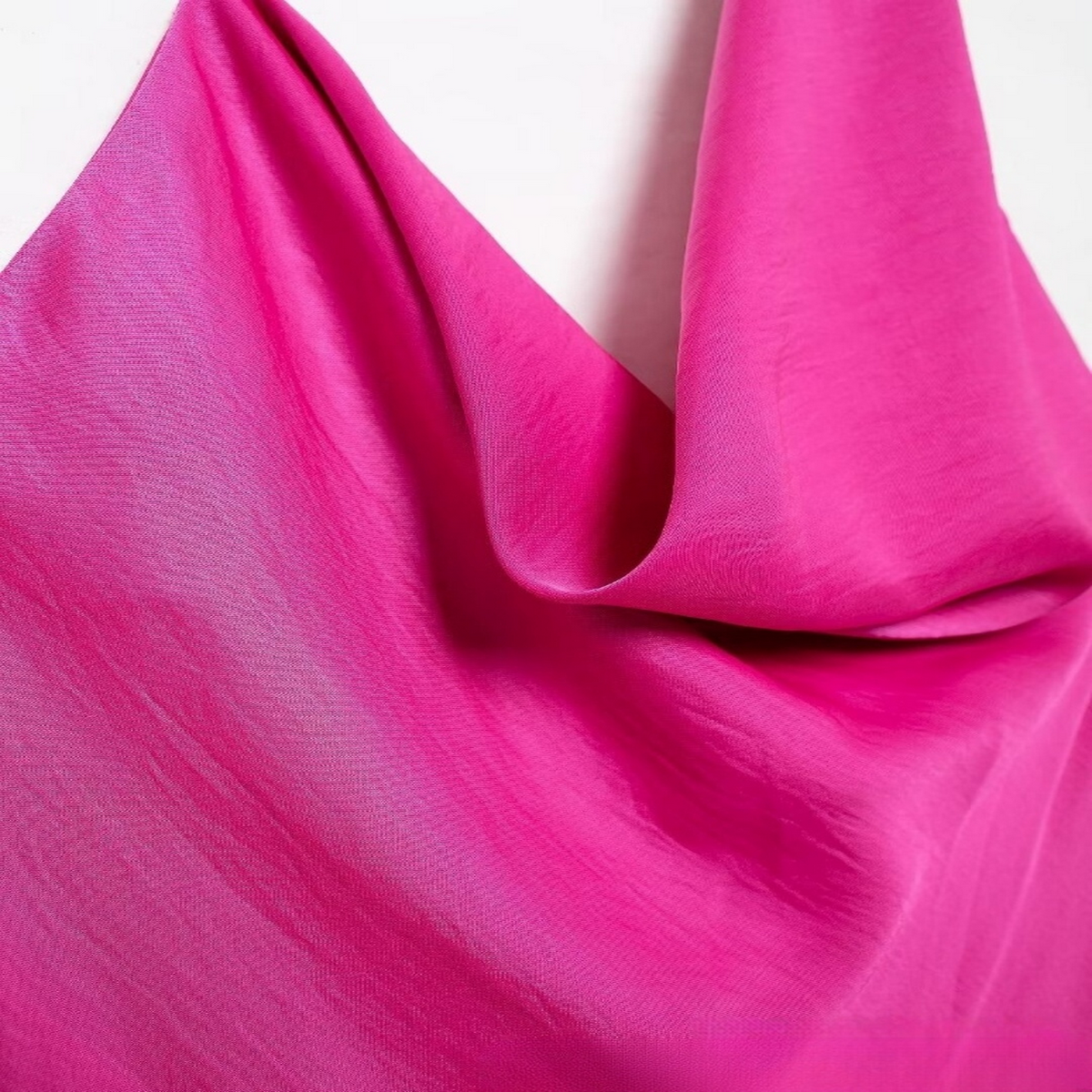 Womens French Style Asymmetric Satin Dress_Cwdmd5814