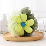 BATH POUF EXTRA LARGE TWO COLOR FOAMING BATH BALL_CWMM3346