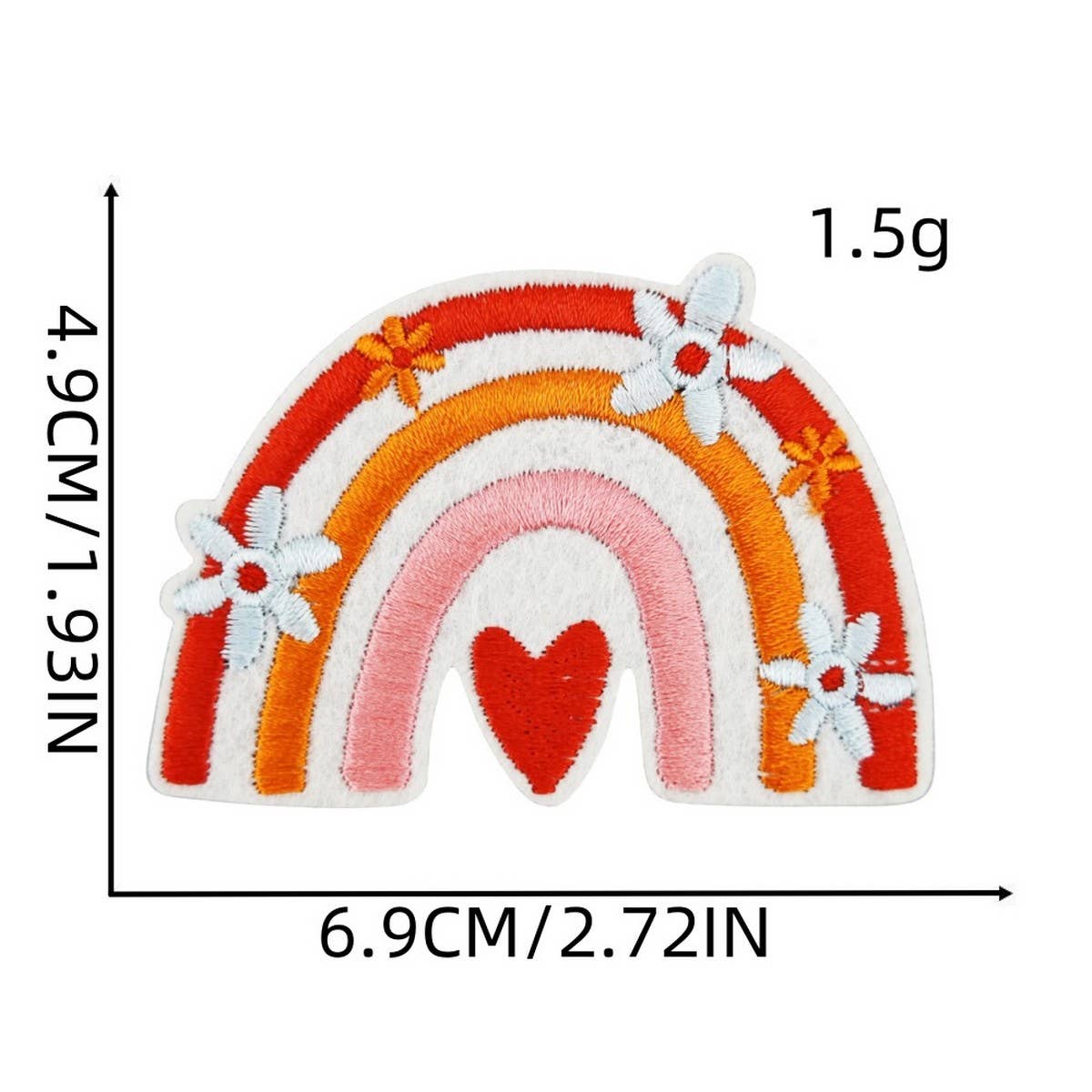 GRAFFITI DECORATED SUITCASE EMBROIDERED PATCH_CWMM4045