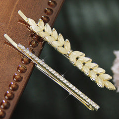 CAT EYE RHINESTONE SIDE BANG CLIP SET HAIR PIN_CWAHA1228