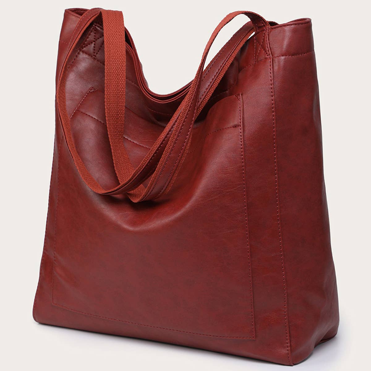 Women Soft Pu Leather Tote Bag_Cwab0561