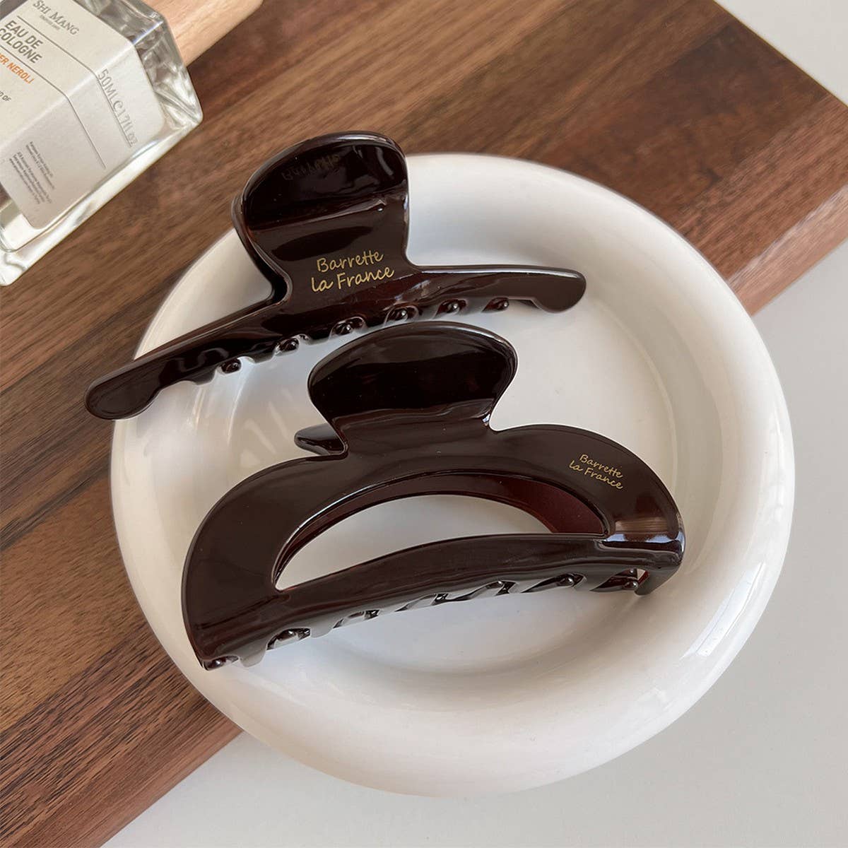 MAILLARD BROWN CLAW CLIP VINTAGE FALL HAIRPIN_CWAHA6006