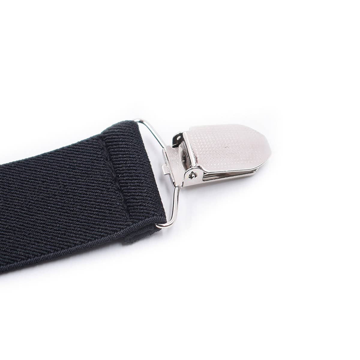 SOLID COLOR ELASTIC ADULT SUSPENDER CLIP_CWMM1110